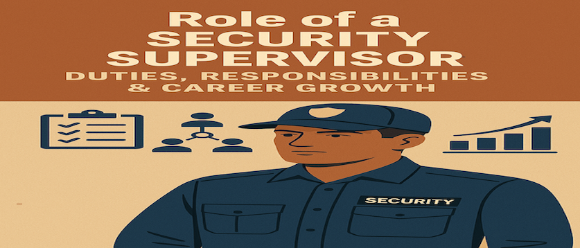 Role of a Security Supervisor: Duties, Responsibilities & Career Growth