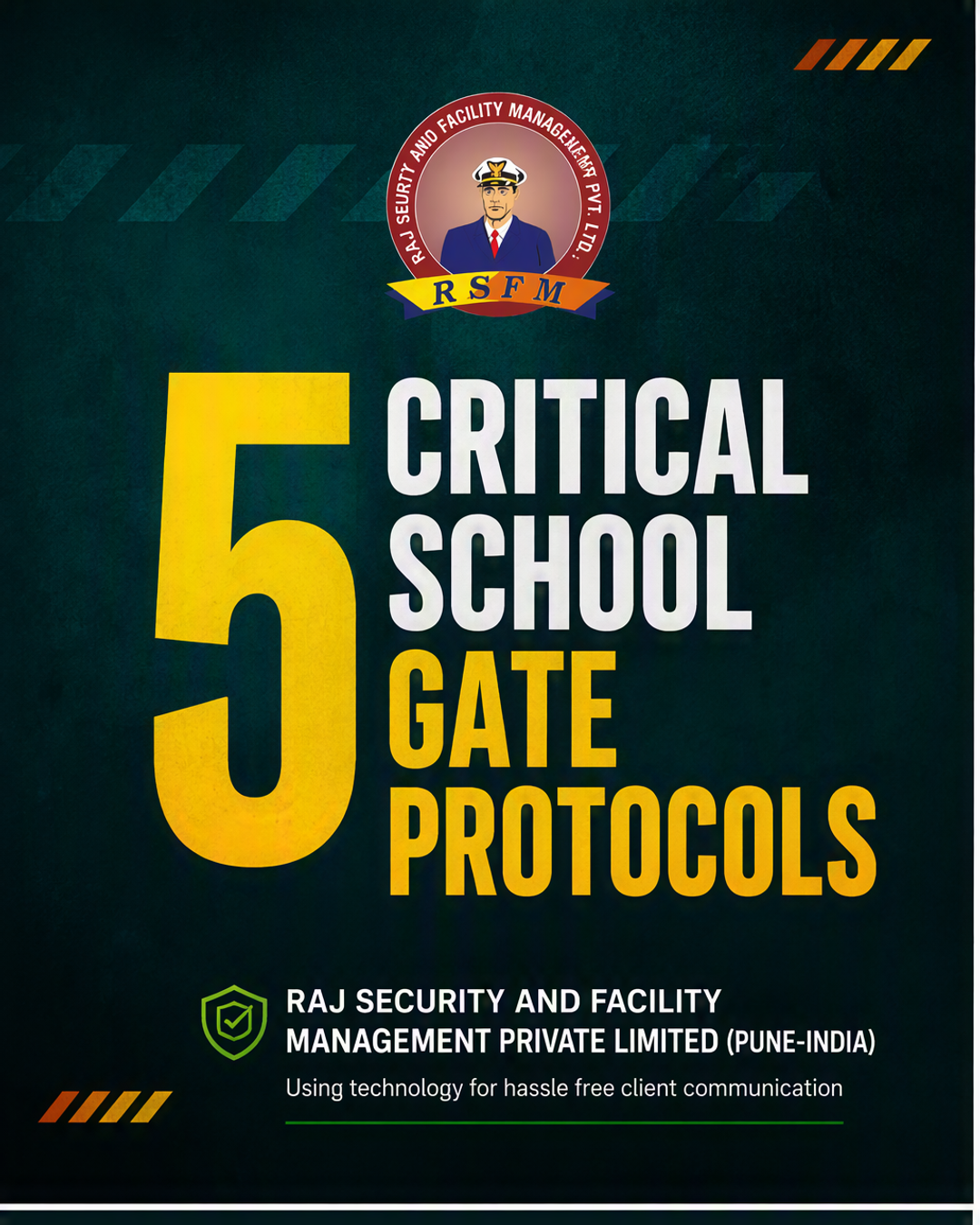 School Security Services in Pune | Educational Campus Gate Security