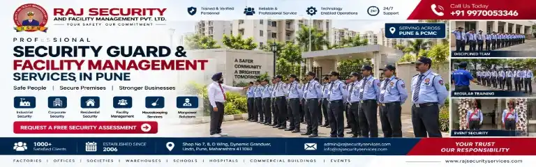Raj Security professional security guard services in Pune