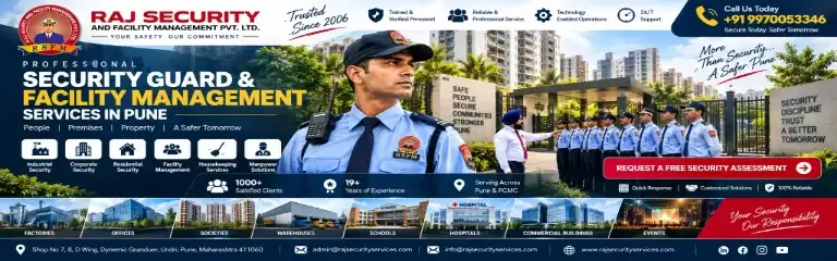 Raj Security industrial security services in Pune