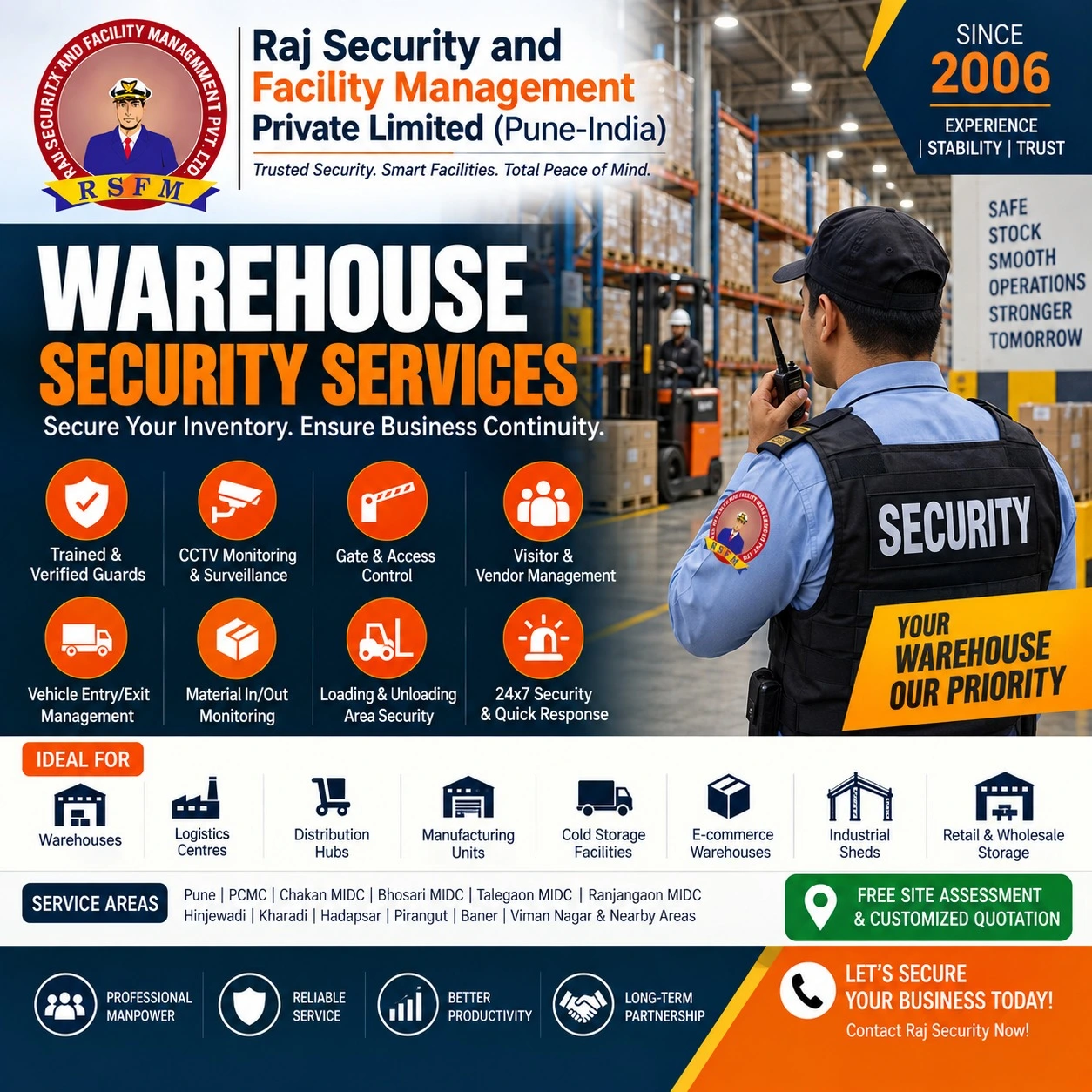Warehouse Security Services in Pune